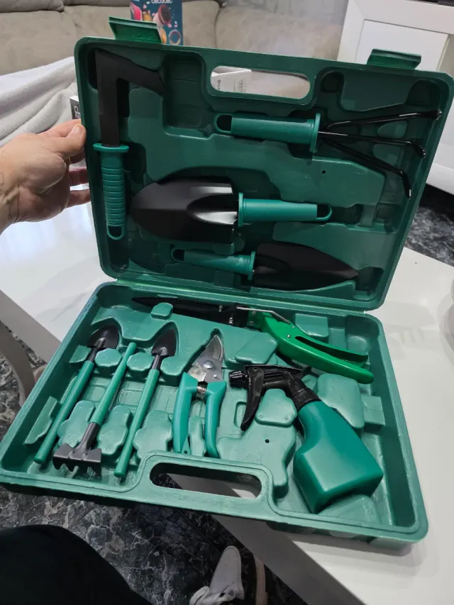 Maletín Herramientas Jardinería Completo