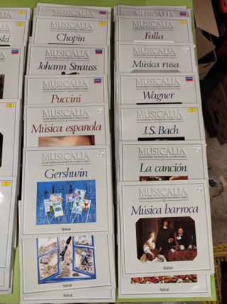 77 Vinilos Musicalia Clásica