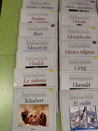 77 Vinilos Musicalia Clásica
