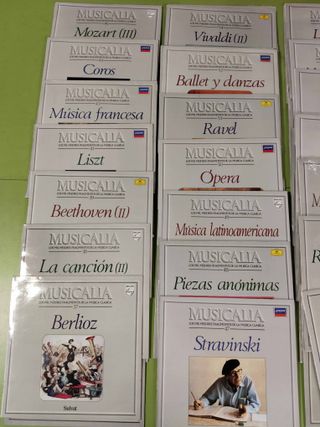 77 Vinilos Musicalia Clásica