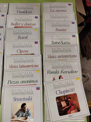 77 Vinilos Musicalia Clásica