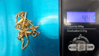 Cadena Oro 18k 3+1 Semirrígida