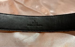 Cintura Gucci Beige e Marrone Originale