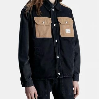 Chaleco Calvin Klein Negro/Marrón Talla M