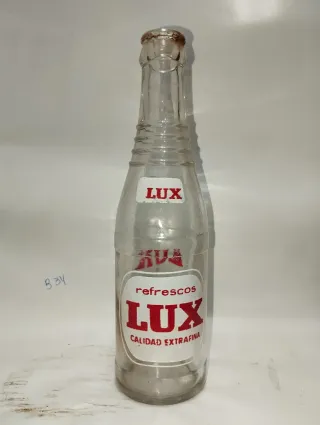 Botella Refrescos Lux años 70