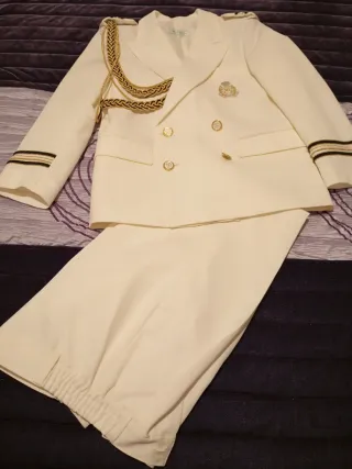 Traje Almirante Talla 10