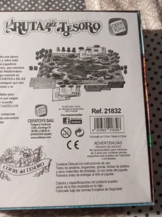 La Ruta del Tesoro - Juego de Mesa