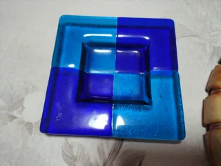 Bandeja frutera cerámica y plato decorativo