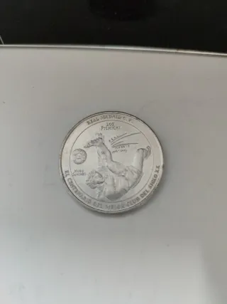 4 Monedas Conmemorativas Rial Madrid