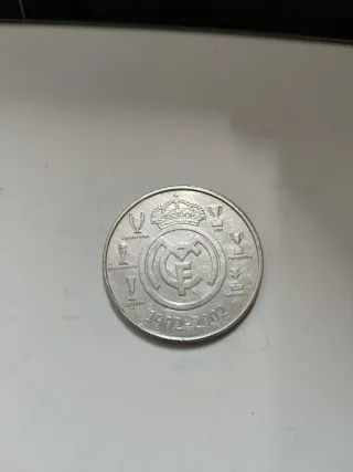 4 Monedas Conmemorativas Rial Madrid