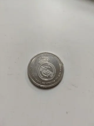 4 Monedas Conmemorativas Rial Madrid