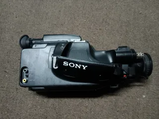 Videocámara Sony Negra