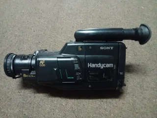 Videocámara Sony Negra