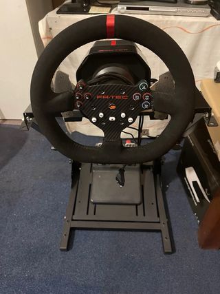 Volante y pedales FR-TEC Consola/PC
