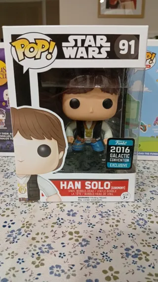 Funko Pop! Star Wars Han Solo 91 Ceremonia