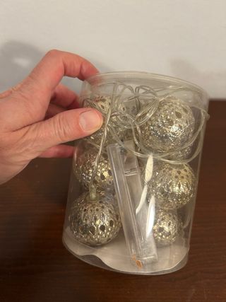 Sfere decorative in metallo