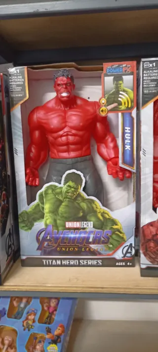 Hulk Rosso Titan Hero Series 30cm sonoro
