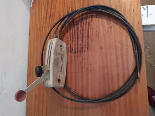 Control doble palanca para motor fueraborda