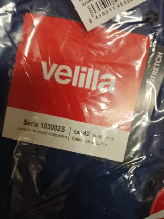 Pantalón Velilla Talla 42 Azul