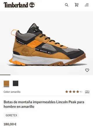 Botas Timberland impermeables Gore Tex