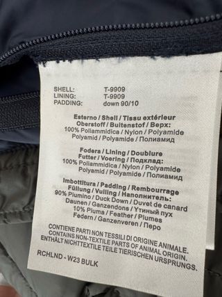 Giubbotto uomo Canadiens verde oliva