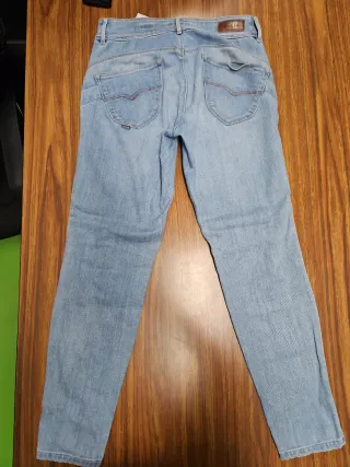 Pantalón vaquero Salsa azul mujer