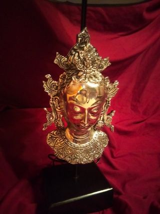 Lampada da tavolo DIOSAS TARA argentata ORIGINALE