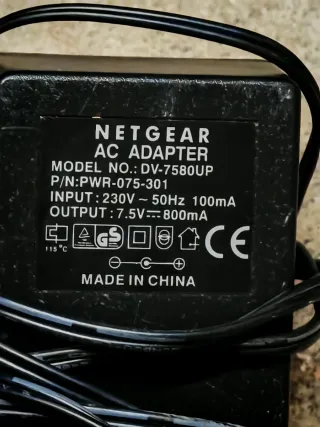 Alimentatore NETGEAR per modem