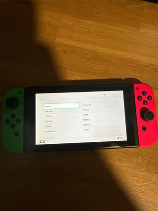Nintendo Switch Verde y Rosa