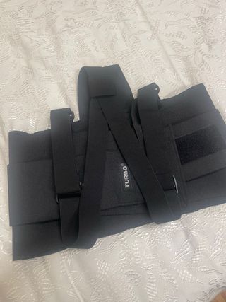 Faja Lumbar Turbo Track Air con Tirantes