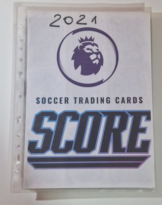 Album Premier League Panini Score 2021-22