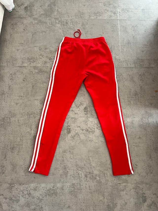 Pantaloni tuta Adidas rossi
