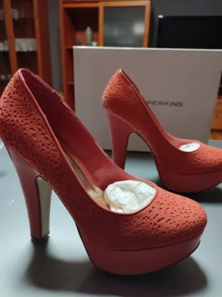 Zapatos de fiesta Dorothy Perkins coral 38
