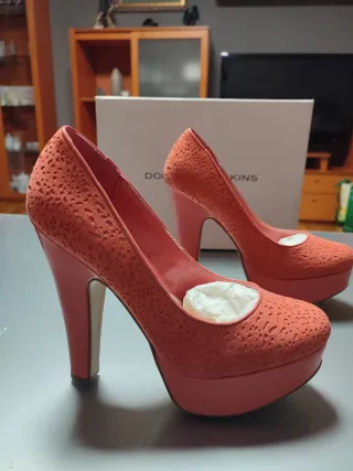 Zapatos de fiesta Dorothy Perkins coral 38