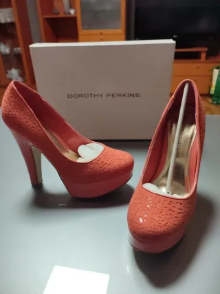 Zapatos de fiesta Dorothy Perkins coral 38