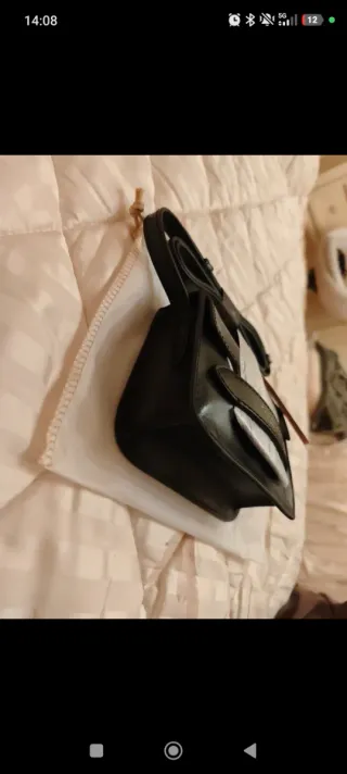 Borsa The Bridge in pelle nera