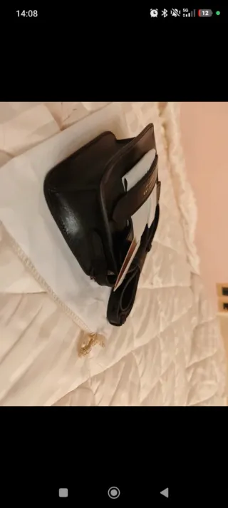 Borsa The Bridge in pelle nera