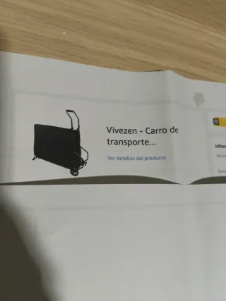 Carrito de transporte