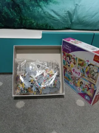 Puzzle 4 en 1 Princesas Disney Trefl