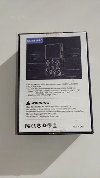 Consola Retro RG36 PRO - Como Nueva