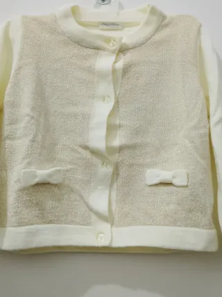 Cardigan bambina con fiocchi