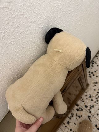 Peluche Perro Pug / carlino grande muñeco animal