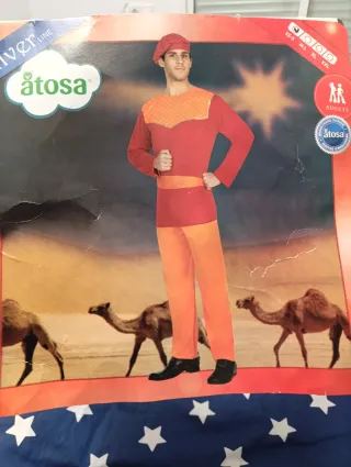 Disfraz Paje Reyes Magos Adulto Atosa Talla M