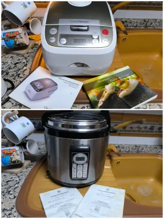 Robot Cocina Chef Titanium + Olla Eléctrica