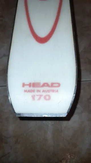 Esquís HEAD CARVE 15 con bastones