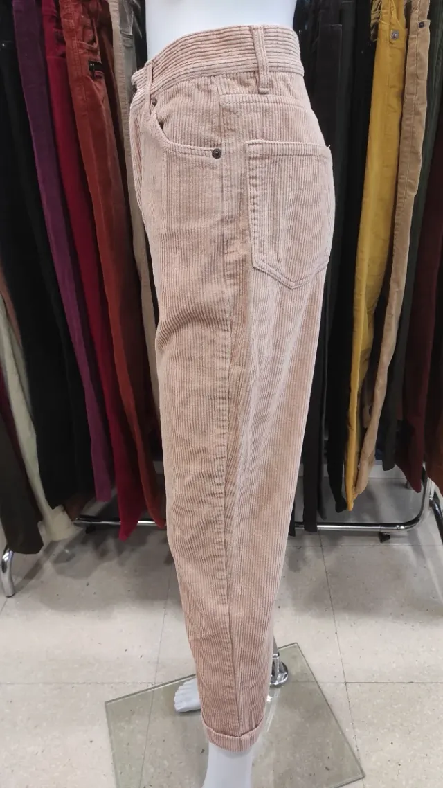 Pantalones de pana beige Talla 36