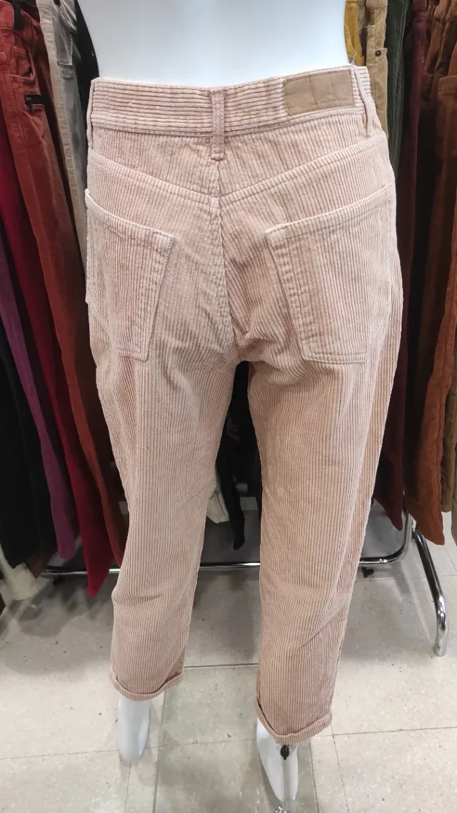 Pantalones de pana beige Talla 36