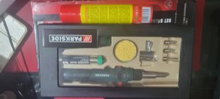 *solo hoy* Kit Soldadura Estaño 3 en 1 Parkside