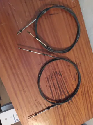 Cables acelerador y marcha yahama para fueraborda