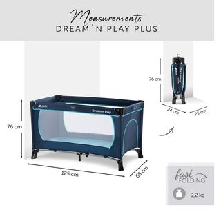 Cuna de Viaje Hauck Dream N Play Plus